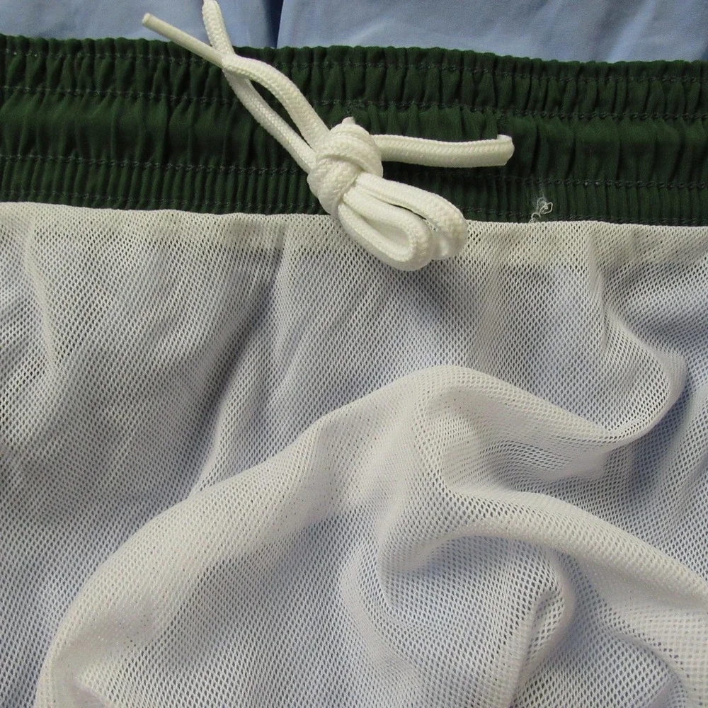 Polo Ralph Lauren Swim Trunks Mens‎ 4XL Blue Nylon Mesh Lined Drawstring Shorts